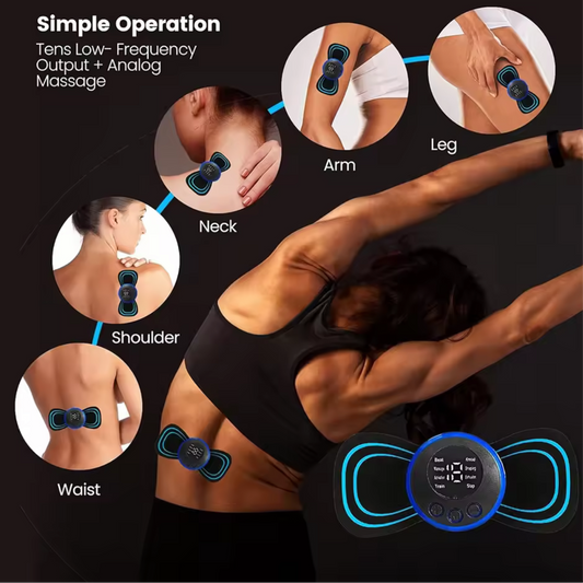 Portable neck massager