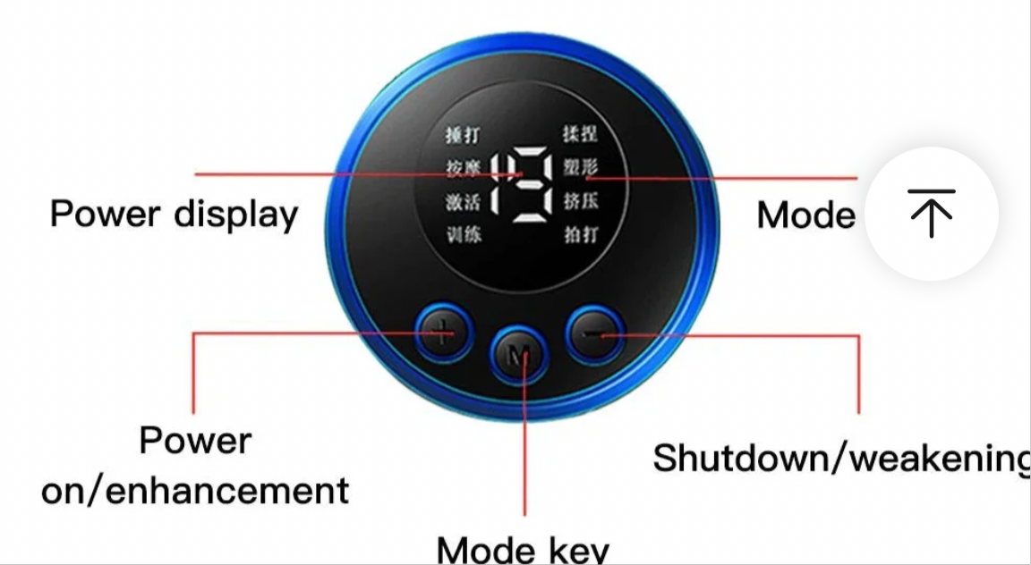 Portable neck massager